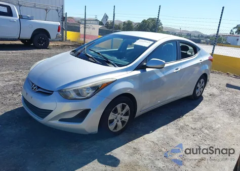 2016 Hyundai Elantra Se z USA, uszkodzony, nr VIN 5NPDH4AE4GH708809